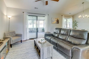 Living Room | Electric Fireplace | Board Games