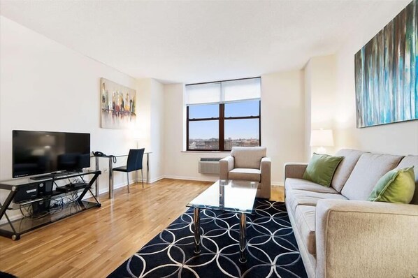 Hoboken 1 Bedroom Living Room