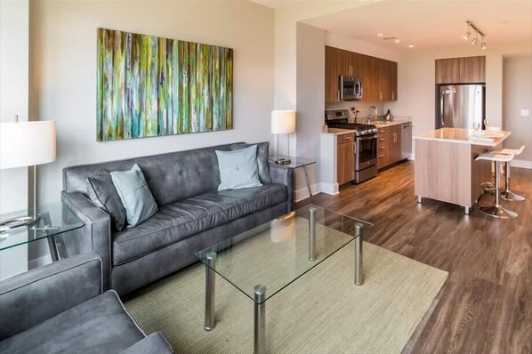 South Arlington Arlington 1 Bedroom Living Room