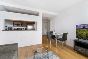 Midtown West New York 1 Bedroom Living Room