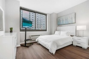 Jersey City 1 Bedroom River View Bedroom 1