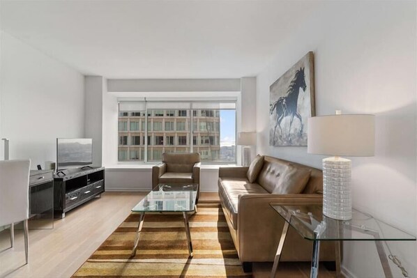 Financial District San Francisco 1 Bedroom Living Room