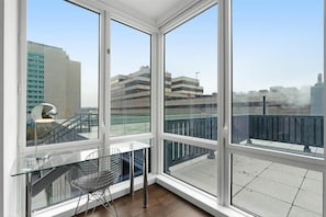 Midtown West New York 1 Bedroom Living Room