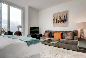 Midtown West New York Studio Living Room