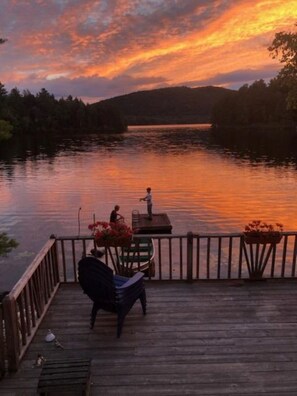 Spring, Summer, and Fall from the family room.