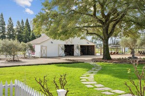 Winding Pathway to the Barn