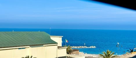 Vue sur la plage/l’océan