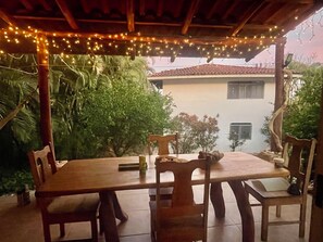 Outdoor dining