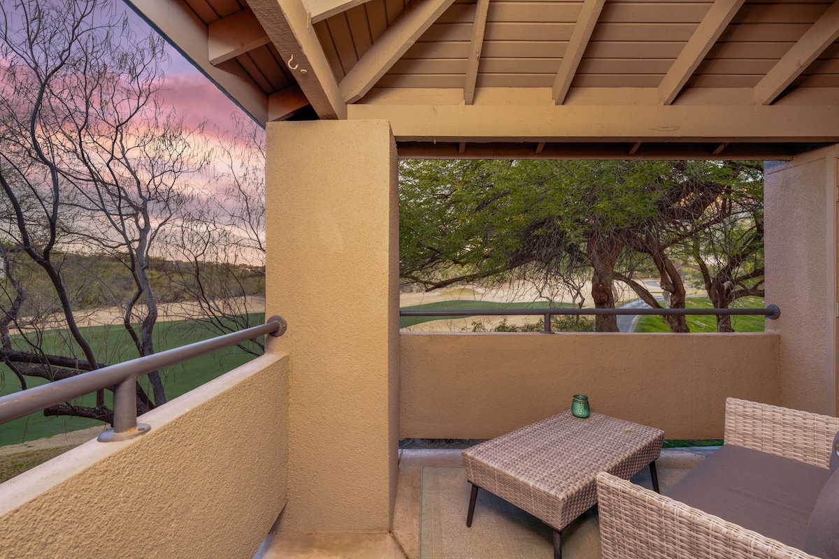 East Townhome / Golf View / Sabino / 2 BR / 2BA / Heated Pools