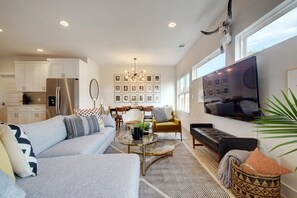 Open concept living area