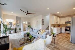 Open concept living area
