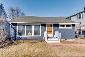 Cottage Exterior | Driveway Parking (3 Vehicles)