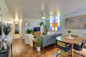 Living Room | Main Floor | Smart TV | Ceiling Fans