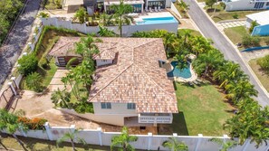 From above