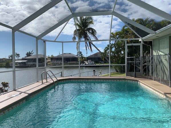 Private Tropical Heated Pool