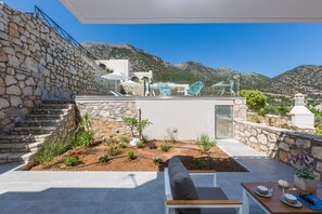 the backyard