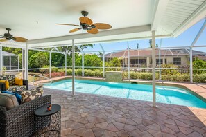 Covered patio