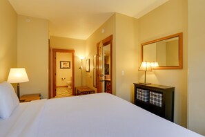 Lamp, Painting, Bed, Furniture, Indoors