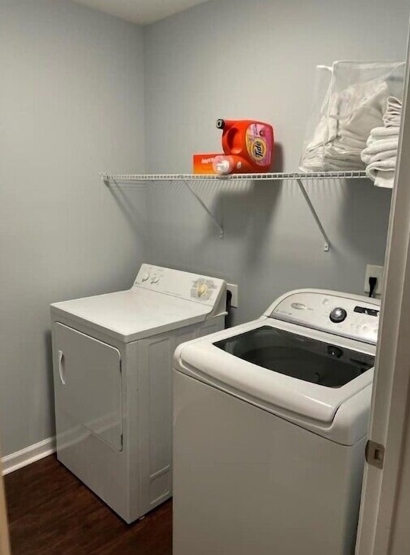 Full Laundry Room available