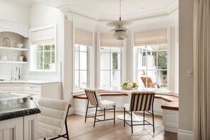 Dining nook.