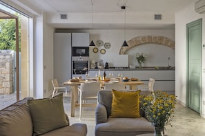 Living and dining room