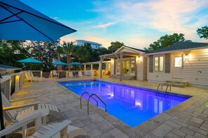 Fun in the Sun - Gulf Pines Vacation Rental Beach House with Private Pool, Golf Cart, and Pickleball / Basketball Court in Miramar Beach, Florida - Five Star Properties Destin/30A