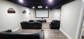 Lower Level Theatre Room