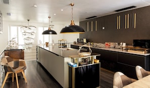 Kitchen - Large and luxurious kitchen on the second floor. Fit will all essentials plus more.