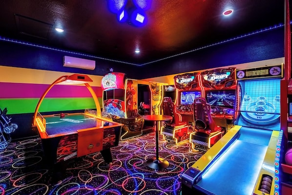 Professional Arcade Room