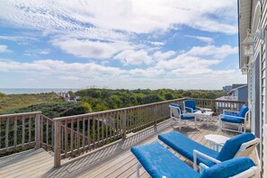 Top Level Deck with Ocean Views