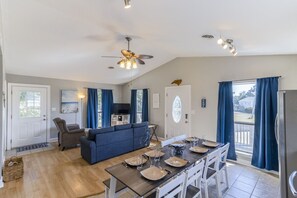 Top Level Living & Dining Area