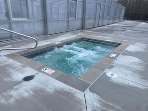 Outdoor Association Hot Tub - Open Year Round
