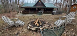 Private Fire Pit Area