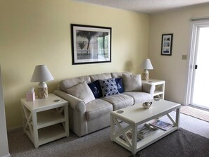 Living room, sliding door to balcony
