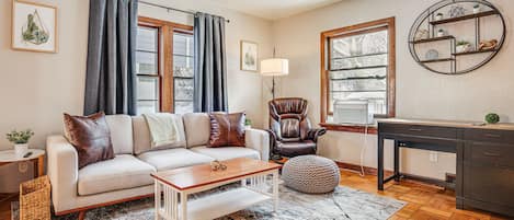 Saint Paul Vacation Rental | 2BR | 1BA | Stairs Required | 1,200 Sq Ft