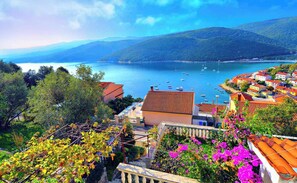 Vue depuis l’hébergement