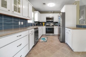 Kitchen with everything you could ever possibly need.