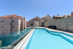 Pool auf dem Dach