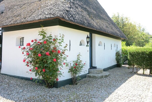 Ihr Eingang zu unserem Haus Strandläufer