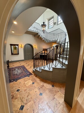Foyer from Library entrance.