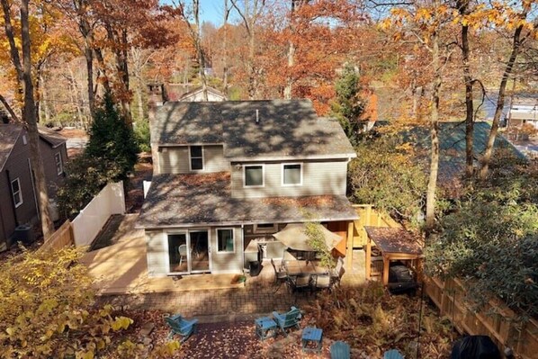 View of house from the back