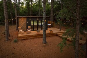 Tucked in the pines
