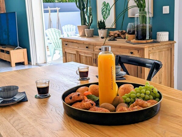 Repas de petit déjeuner