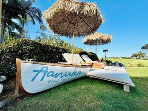 Aanuka Beach House garden bar