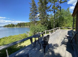 Large Deck with Outdoor Furniture