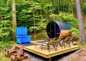 Brand new! Sauna and Cold Plunge experience, guided by Tom, a certified Thermalist Instructor.