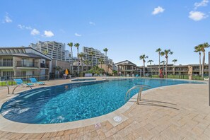 Newly Renovated Pool at Sunchase Beachfront