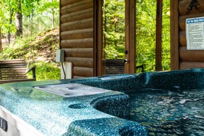 Bubbelpool inomhus