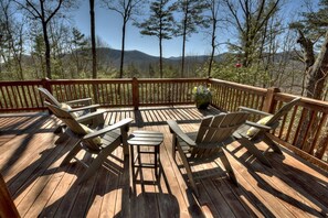 A Walk in the Clouds - Uncovered Deck and Seating Area