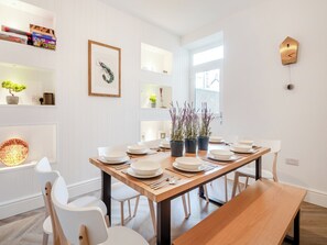 Dining Area | Townhouse, Llandudno